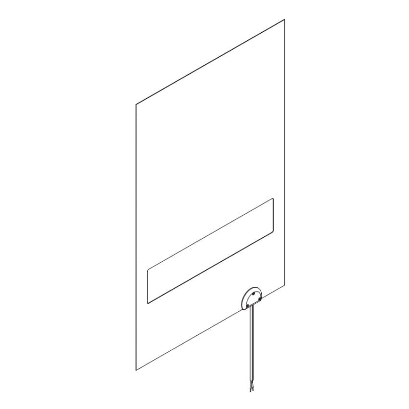 Dansani Varmefelt til Moon speil - duggfritt Ø75cm (390x410mm) Dansani Tilbehør baderomsinnredning
