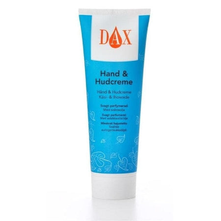 Dax Håndkrem 250ml kleber ikke og er svakt parfymert