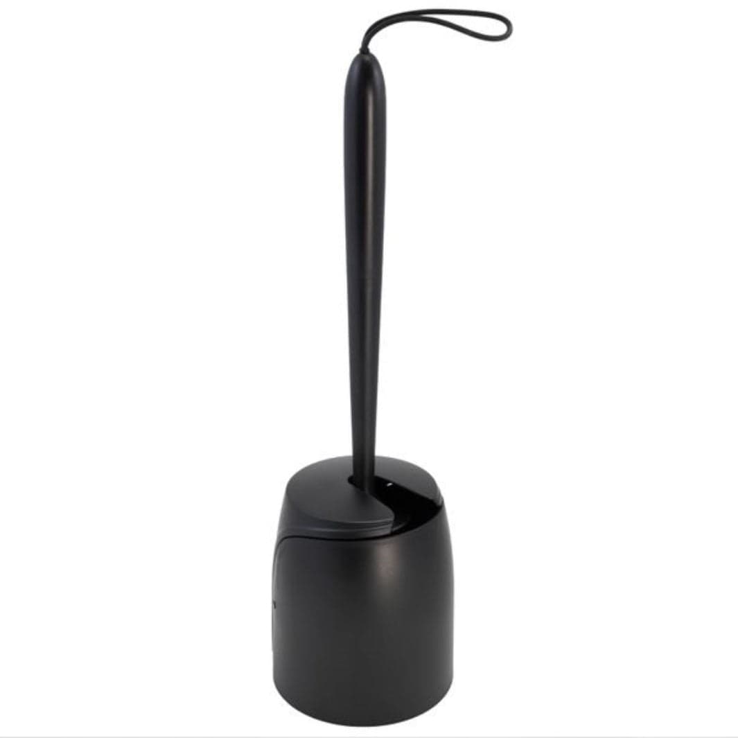 Duschy Silicon Brushy toalettbørste Svart Duschy Toalettrullholder CO-5962012