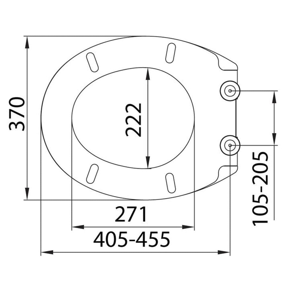 Duschy Toalettsete Universal Duschy Toalettsete