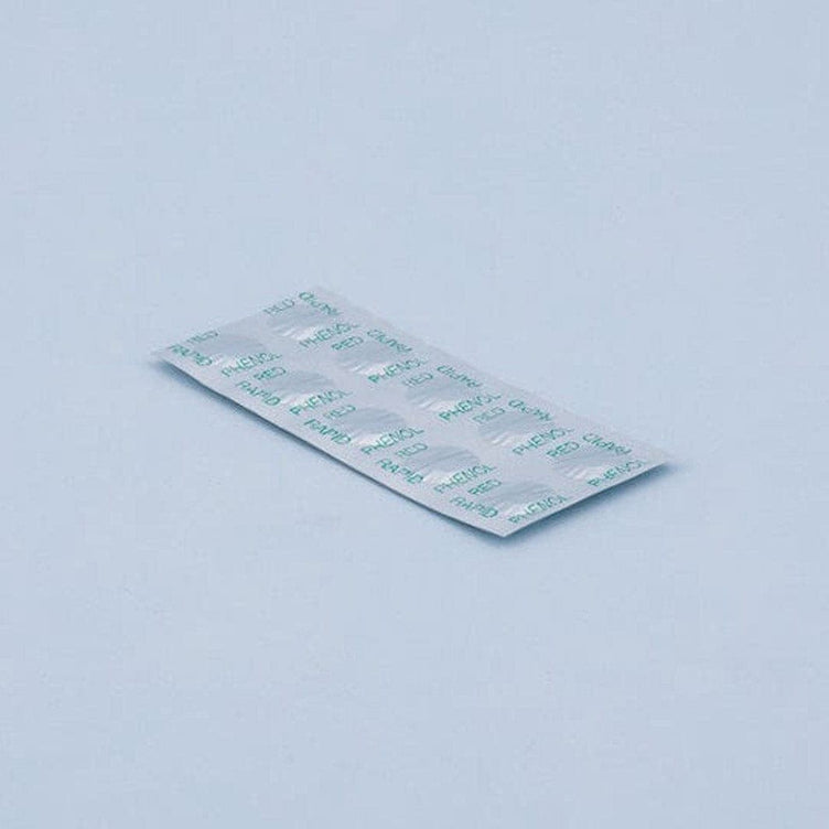 Ekstra Tabletter pHenolred (pH) DPD - 10/250stk Photometer (Scuba II)