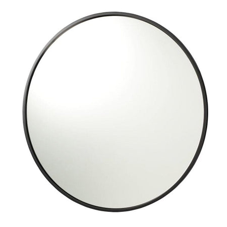 Esbada Circle Speil - Svart matt ramme