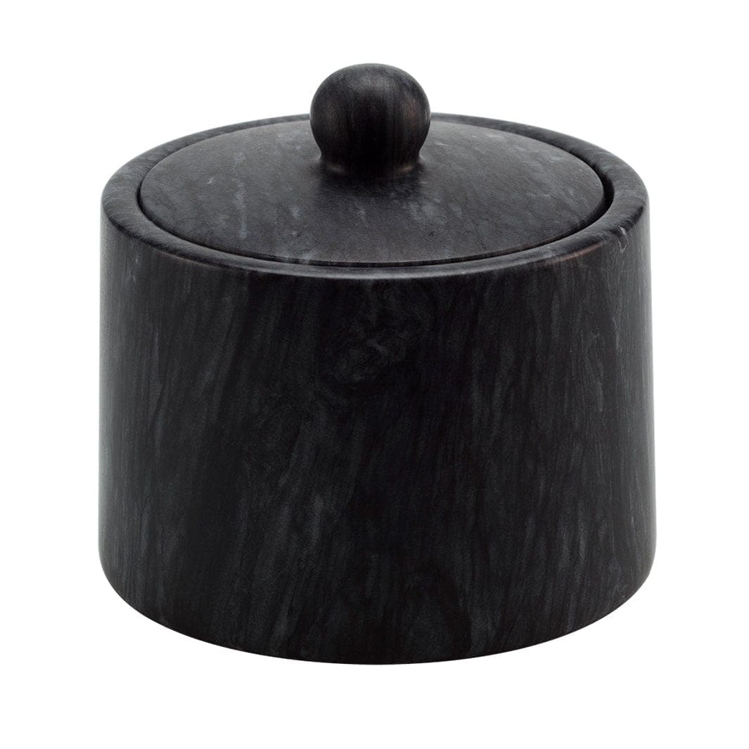 Esbada Marmor bomullskrukke  Svart Esbada Diverse baderomstilbehør CO-L445112