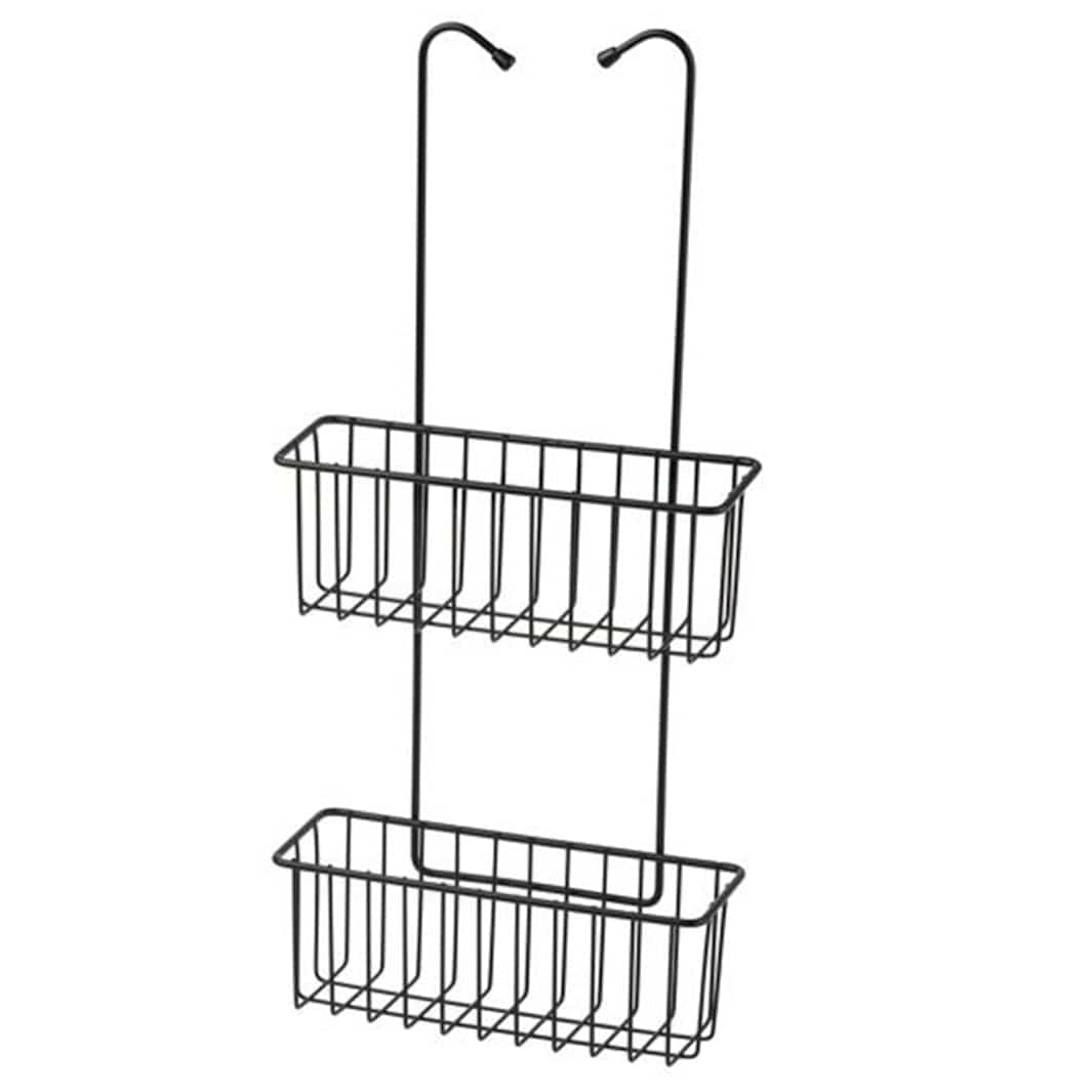 Esbada String dusjkurv dobbel Svart matt Esbada Dusjhylle CO-E053512