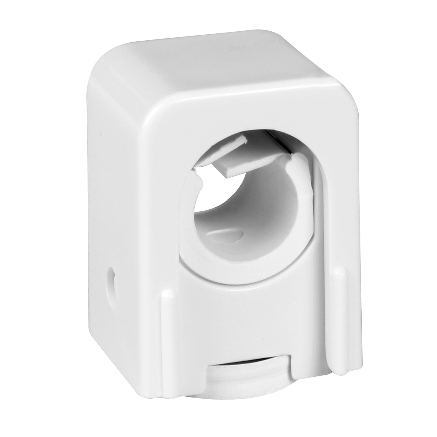 Faluplast / Høiax 10/12/15mm Klammer Mini Snap - Enkel Hvit Høiax Plastklammer GRO-4516183