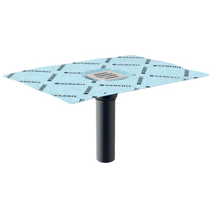 Geberit dusjgulvavløp gjennom etasjer Geberit Gulvsluk GE-154.053.00.1