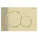 Geberit Sigma 01 Betjeningsplate Messing Geberit Betjeningsplate og trykknapper GE-6166176