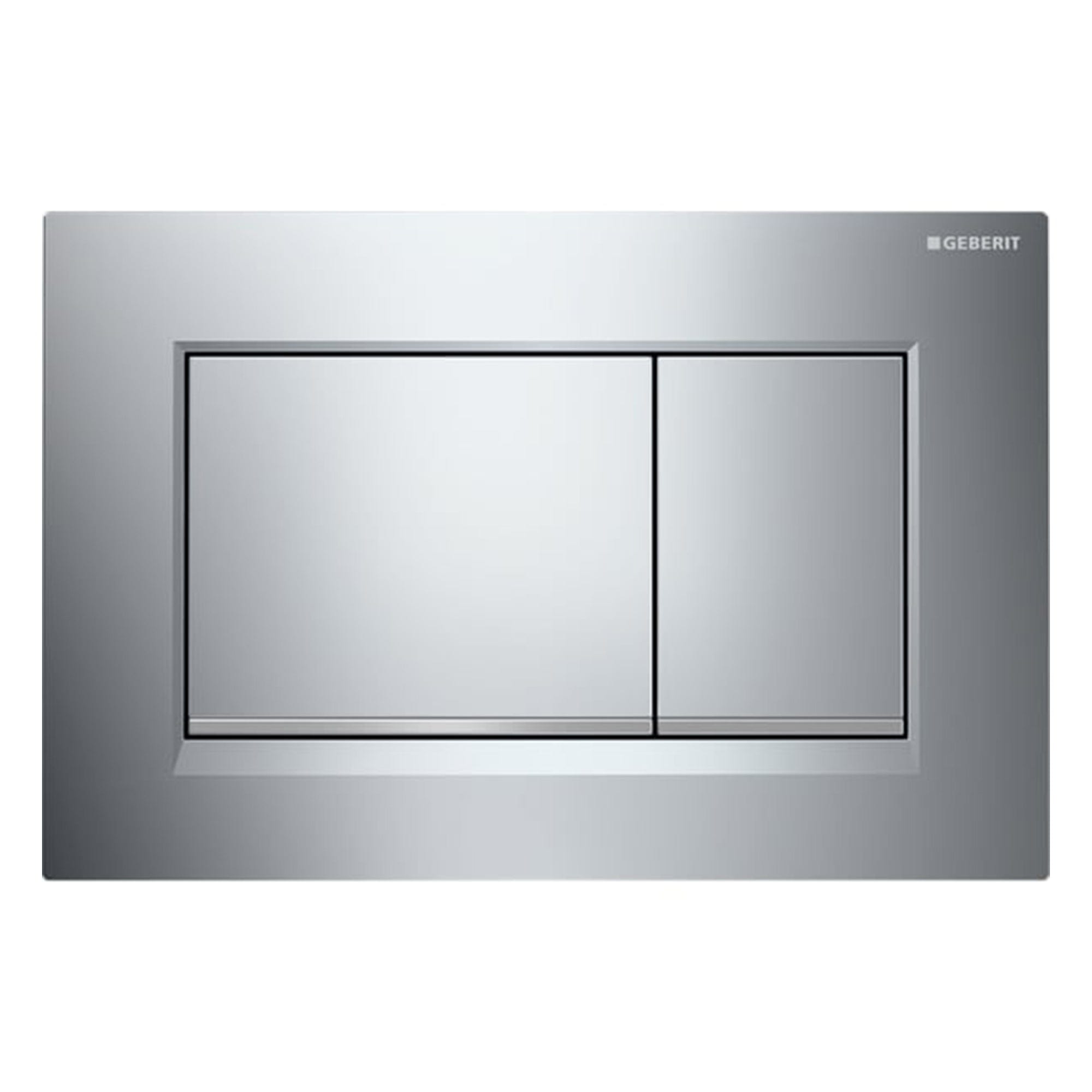 Geberit Sigma 30 Betjeningsplate Krom Geberit Betjeningsplate og trykknapper GE-6166736