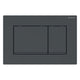 Geberit Sigma 30 Betjeningsplate Svart / Svart matt Geberit Betjeningsplate og trykknapper GE-6166263