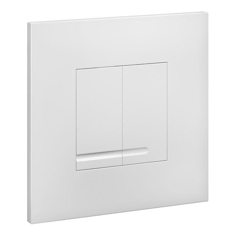 Gustavsberg Betjeningsplate Metall - Triomont XS Hvit Gustavsberg Betjeningsplate og trykknapper VIL-6025939