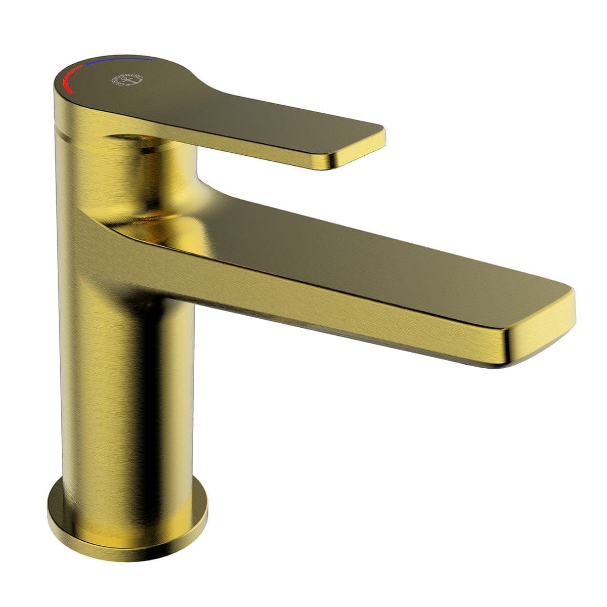 Gustavsberg Epic Servantbatteri H165mm Børstet messing Gustavsberg Servantbatteri VIL-4340413