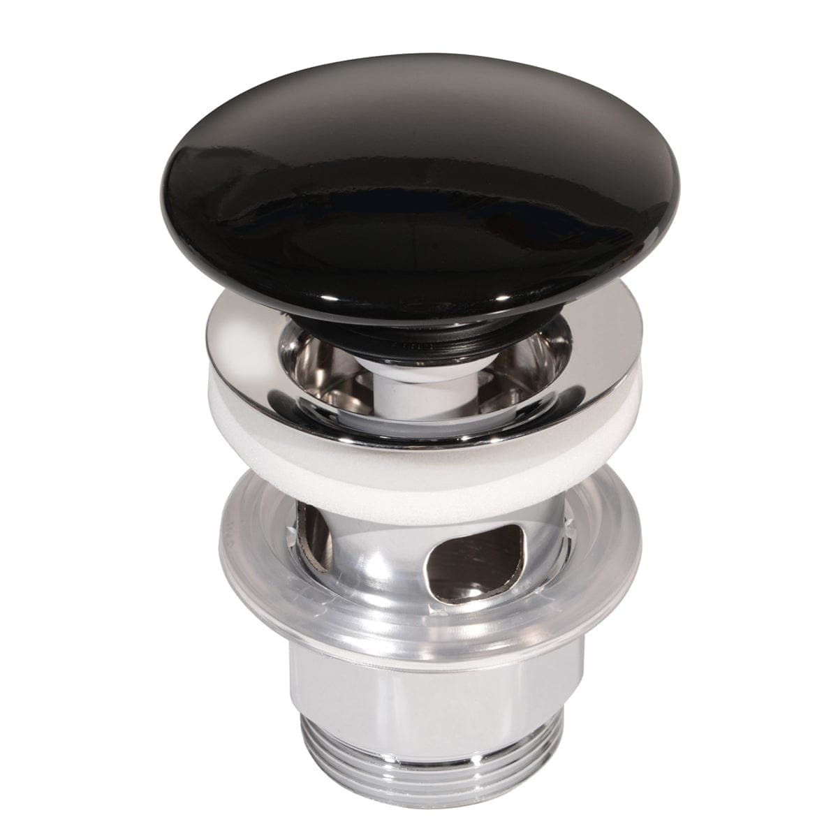 Gustavsberg Estetic Bunnventil Push-Open Sort Gustavsberg Tilbehør servant VIL-6020279