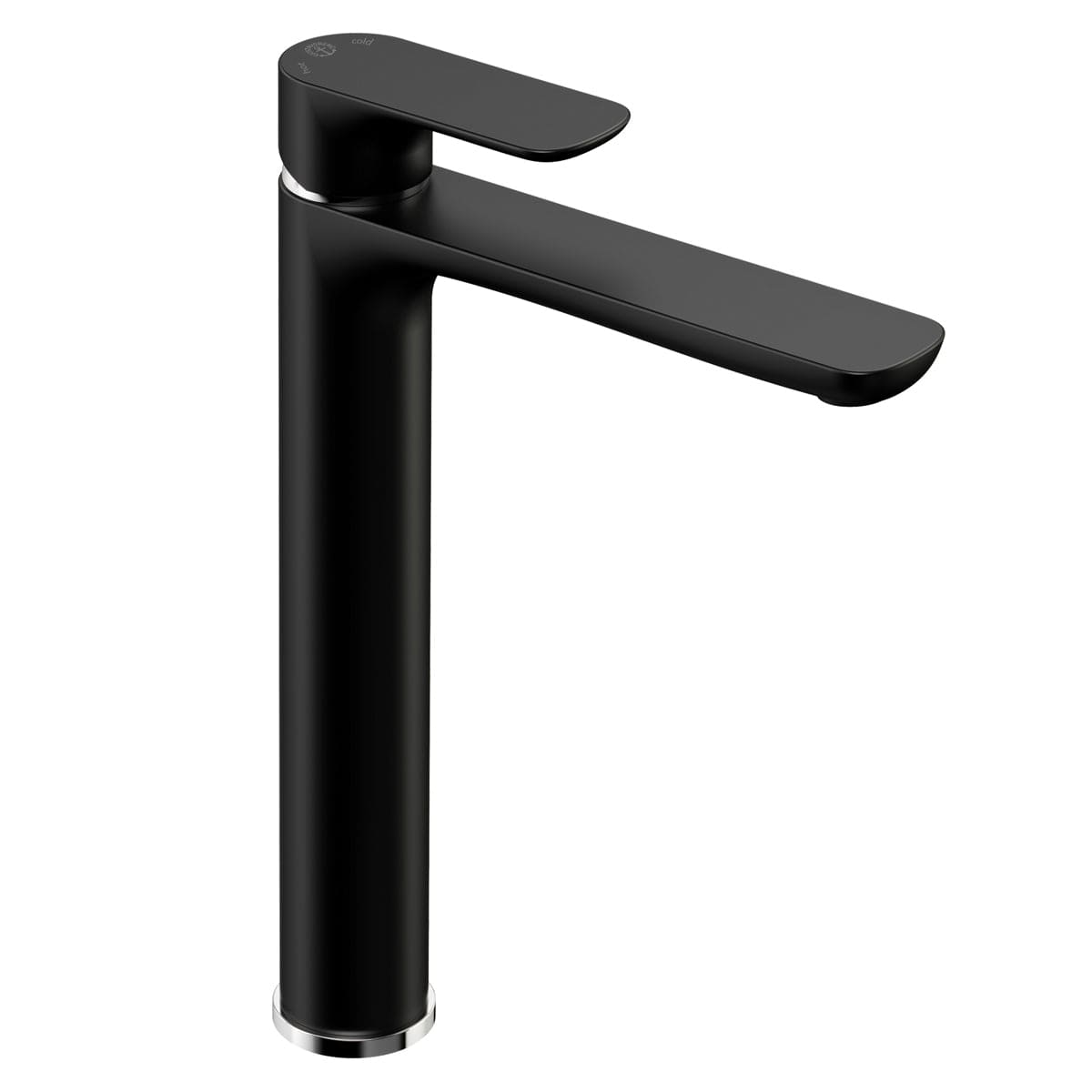 Gustavsberg Estetic Servantbatteri Høy - for benkeplate Svart matt Gustavsberg Servantbatteri VIL-4340398