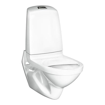 Gustavsberg Nautic 1522 Veggtoalett HF - uten sete Hvit Gustavsberg Vegghengt toalett VIL-6023037