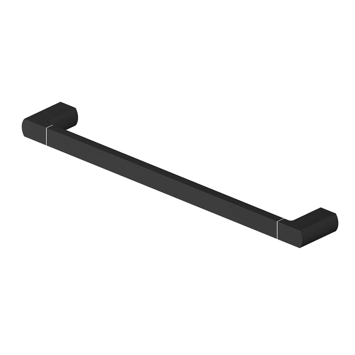 Gustavsberg Square Håndklestang 45cm Svart matt Gustavsberg Håndkleholder VIL-7031769