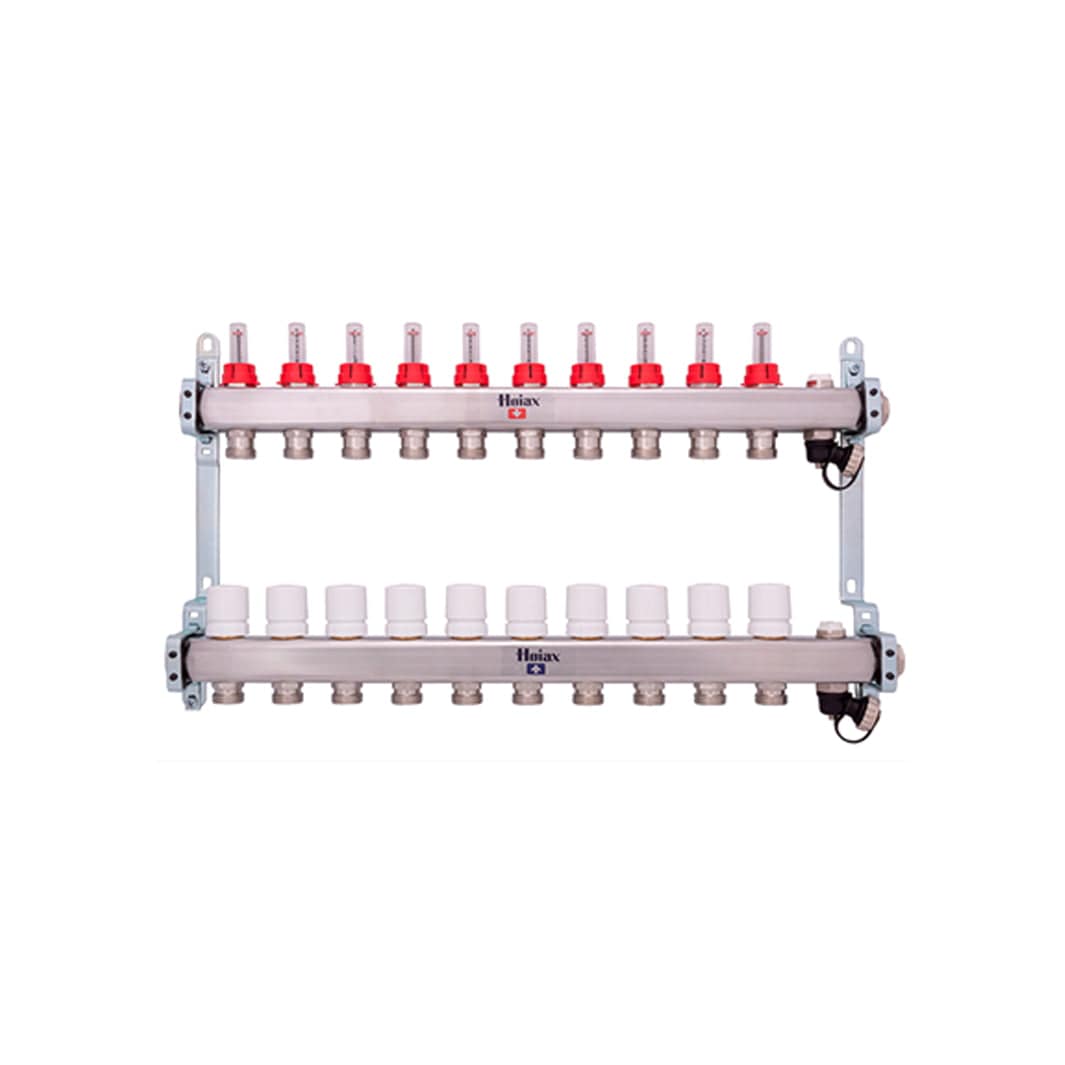 Høiax Gulvvarmefordeler RF 2-12 kurser 10 kurser Høiax Gulvvarmefordeler HO-8377837