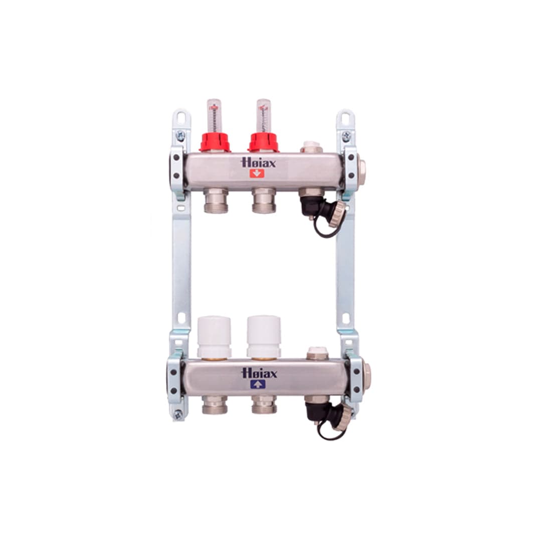 Høiax Gulvvarmefordeler RF 2-12 kurser 2 kurser Høiax Gulvvarmefordeler HO-8377828