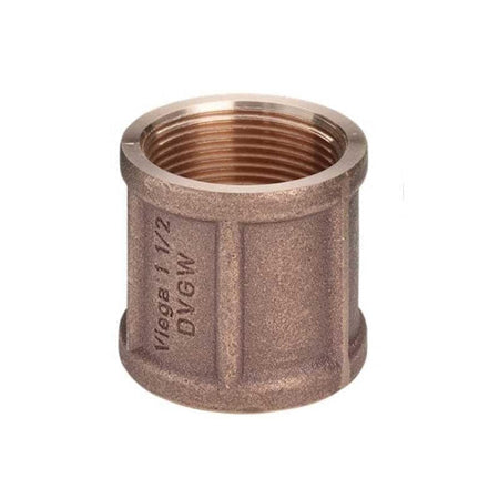 Høiax Messing muffe 1"