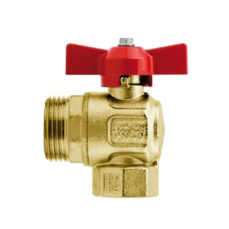 Høiax Vinkel-kuleventil for fordeler