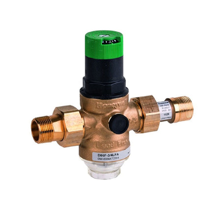 Braukmann D06+RV260 Blyfri Kombo Ventil trykk og tilbakeslag