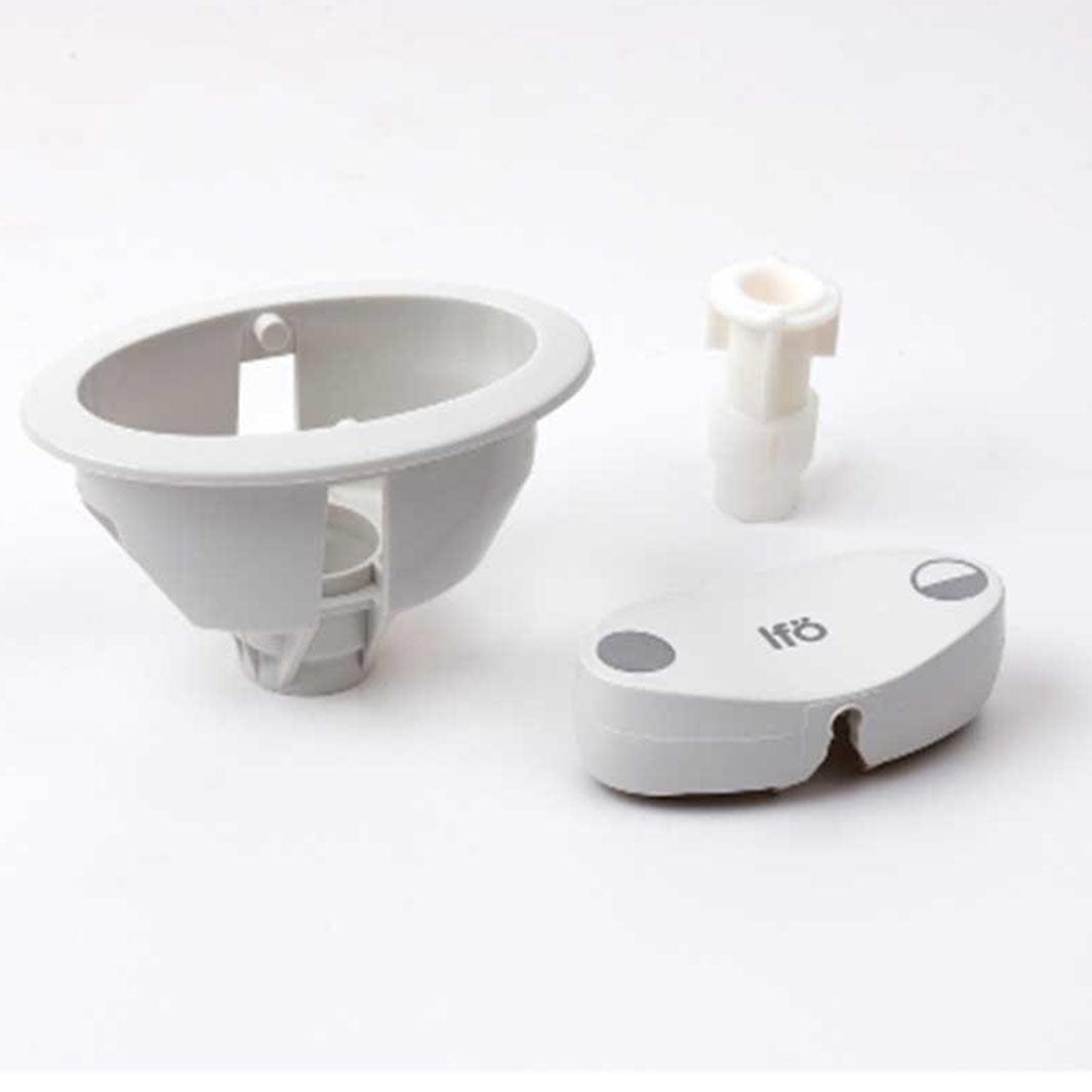 Ifø Cera Spyleknapp - Dobbelspyling Hvit Ifø Betjeningsplate og trykknapper GE-6047627