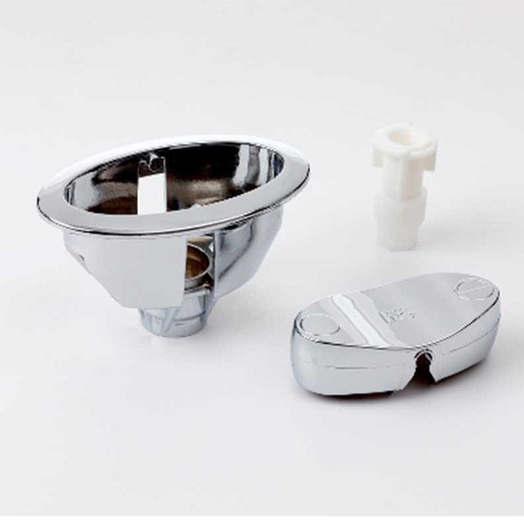 Ifø Cera Spyleknapp - Dobbelspyling Krom Ifø Betjeningsplate og trykknapper GE-6047629