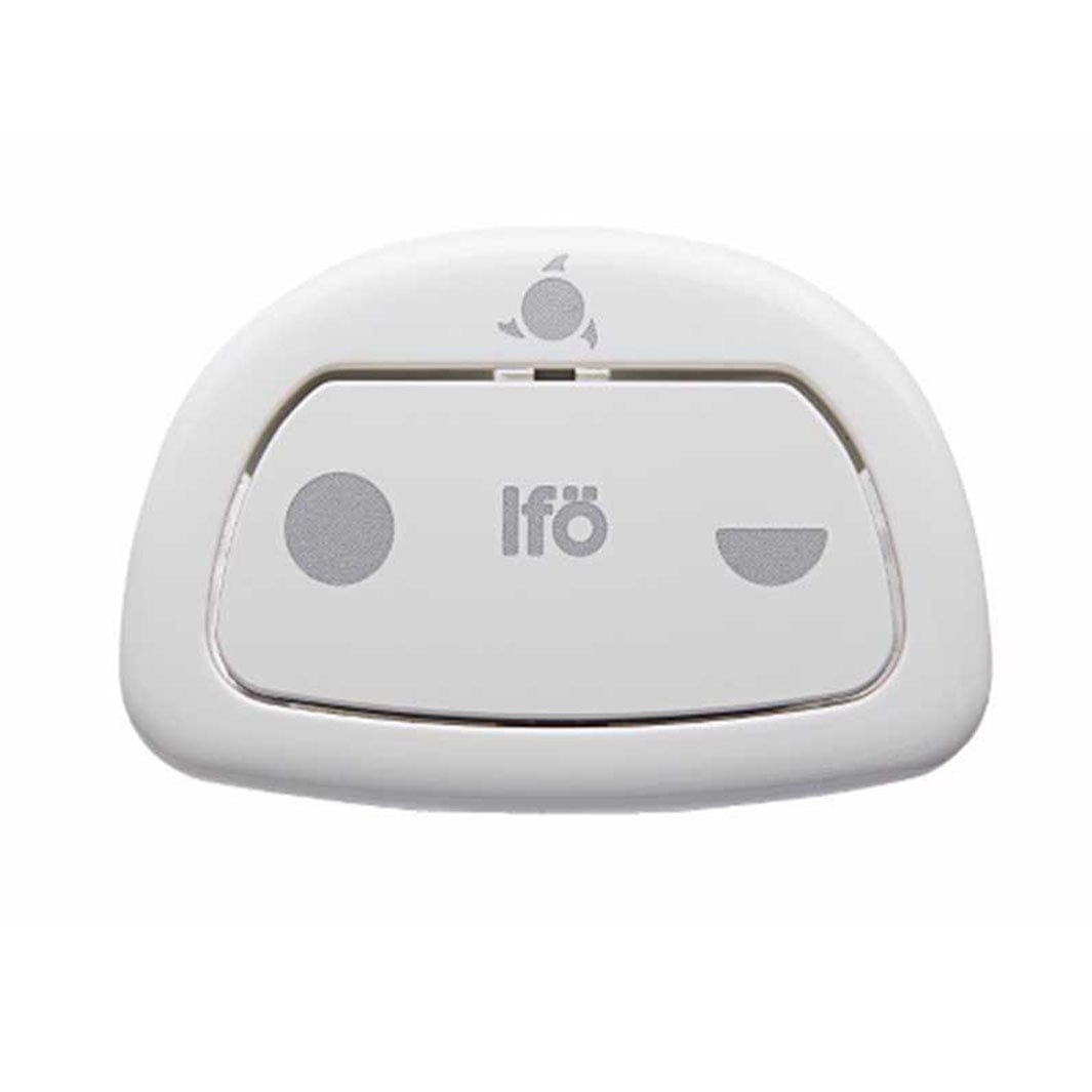 Ifø Sign Spyleknapp - Dobbelspyling Hvit Ifø Betjeningsplate og trykknapper GE-6048037