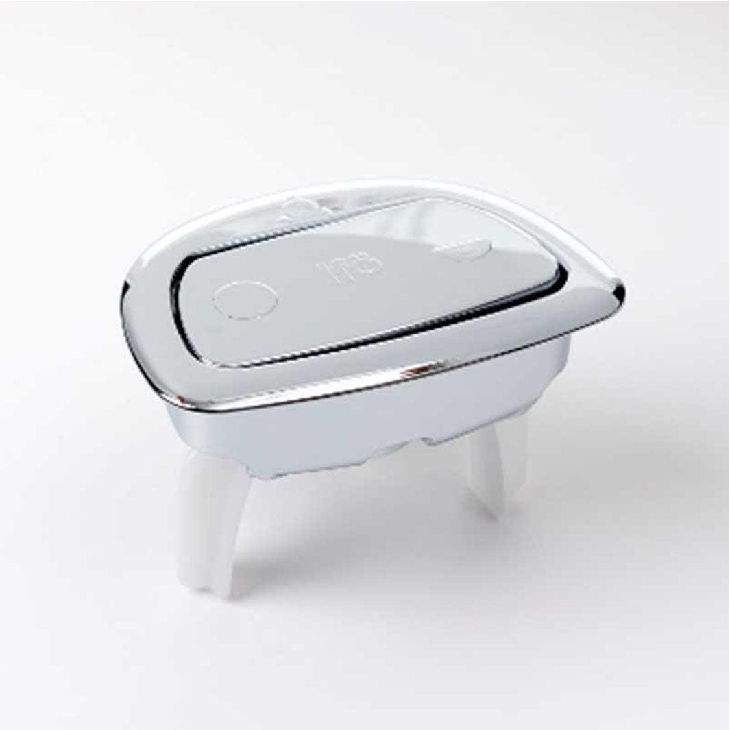 Ifø Sign Spyleknapp - Dobbelspyling Krom Ifø Betjeningsplate og trykknapper GE-6047937