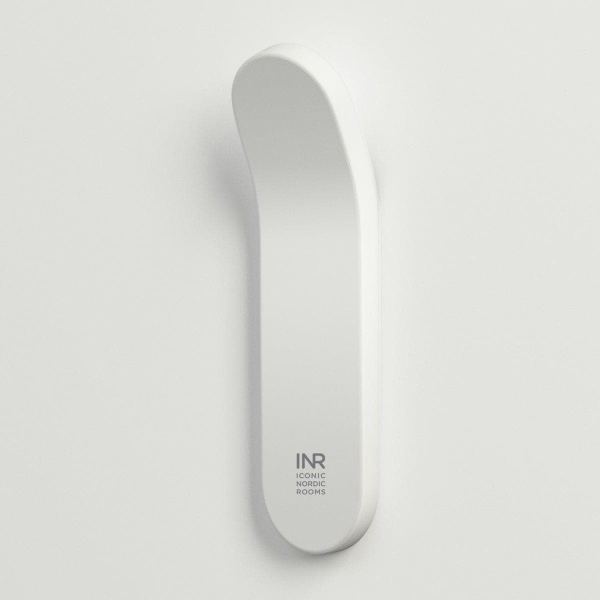 INR Bow Håndkleknagg Svart/Hvit/Krom Hvit matt INR Iconic Nordic Rooms Knagger INR-80000620