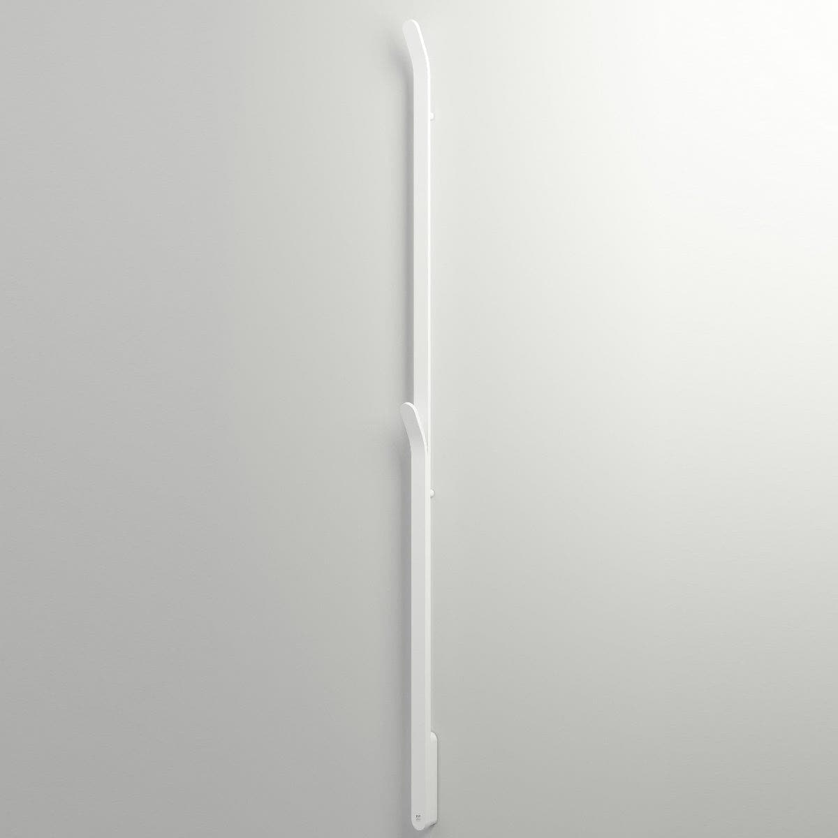 INR Bow Håndkletørker H170 Designvinner Hvit matt / Hvit matt INR Iconic Nordic Rooms Håndkletørker strøm INR-80000637