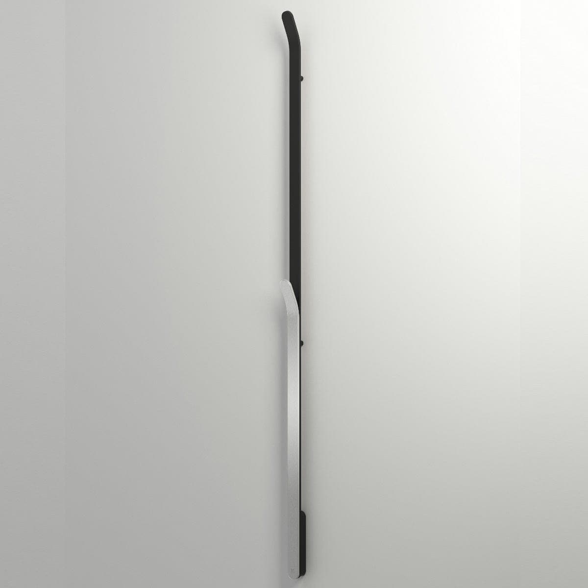 INR Bow Håndkletørker H170 Designvinner Svart matt / Krom INR Iconic Nordic Rooms Håndkletørker strøm INR-80000642