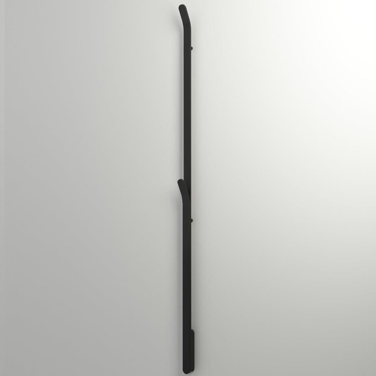 INR Bow Håndkletørker H170 Designvinner Svart matt / Svart matt INR Iconic Nordic Rooms Håndkletørker strøm INR-80000851