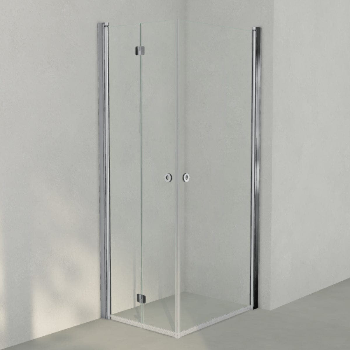 INR Dusjhjørne LINC 66 Flex Original Krom / 70x90cm / Venstre hengslet INR Iconic Nordic Rooms Dusjhjørne INR-566102379