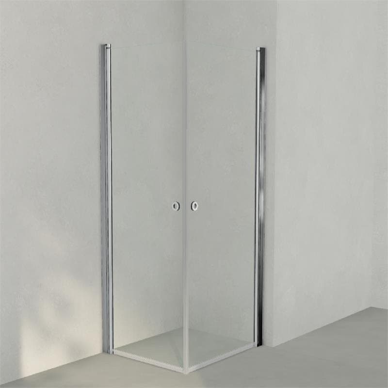 INR Dusjhjørne LINC ANGEL Klart Glass Krom / 70x80cm / Klart glass INR Iconic Nordic Rooms Dusjhjørne INR-51202378