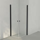 INR Dusjhjørne LINC ANGEL Klart Glass Svart matt / 70x70cm / Klart glass INR Iconic Nordic Rooms Dusjhjørne INR-51202177