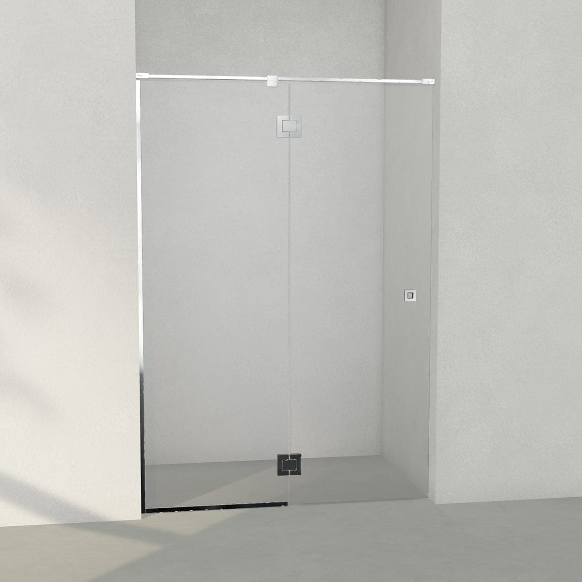 INR Dusjnisje ARC 5 Frame Måltilpasset Krom / Måltilpasset / Grått glass INR Iconic Nordic Rooms Dusjnisje INR-105103300