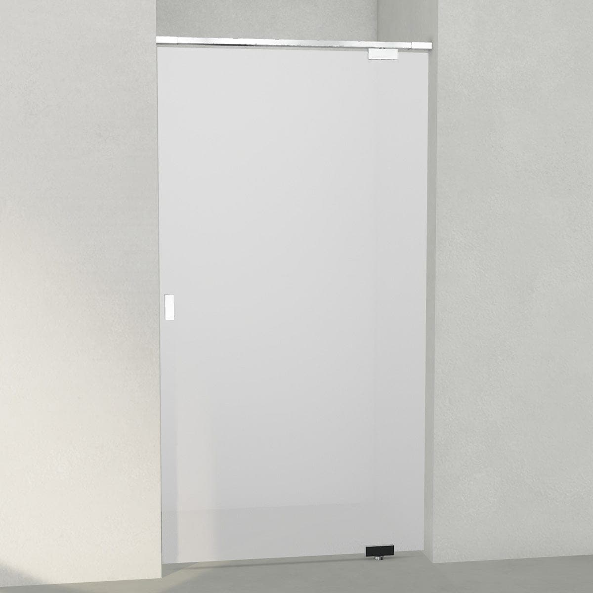 INR Dusjnisje EPIC 2 Måltilpasset Krom / Måltilpasset - høyre / Opal frostet glass INR Iconic Nordic Rooms Dusjnisje INR-702225300