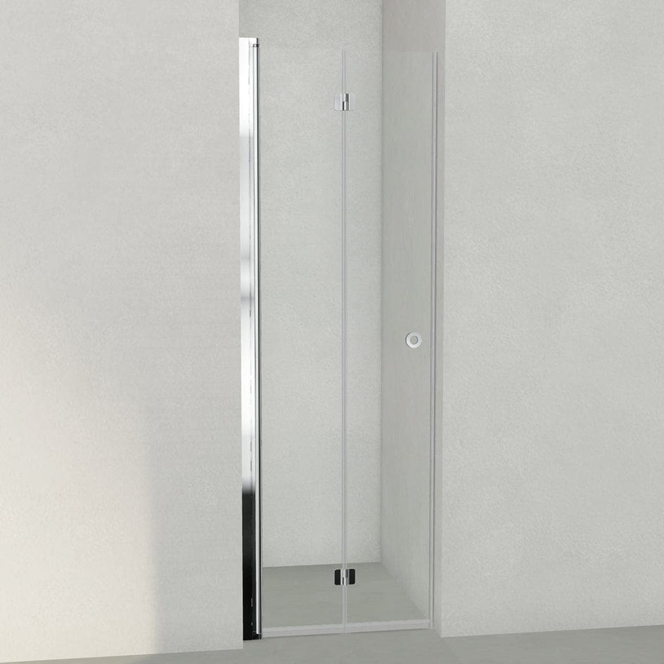 INR Dusjnisje LINC 2 Flex - klart glass Krom / 70cm / Venstre hengslet INR Iconic Nordic Rooms Dusjnisje INR-502102370