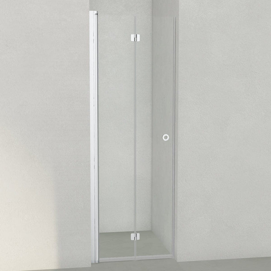 INR Dusjnisje LINC 2 Flex - klart glass Matt aluminium / 70cm / Venstre hengslet INR Iconic Nordic Rooms Dusjnisje INR-502102970