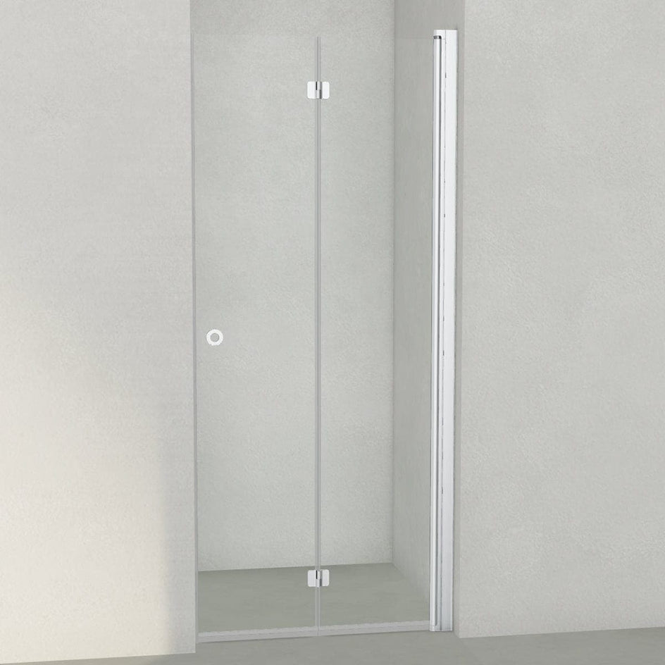 INR Dusjnisje LINC 2 Flex Måltilpasset - klart glass Matt aluminium / Måltilpasset - høyre / Klart glass INR Iconic Nordic Rooms Dusjnisje INR-502202900