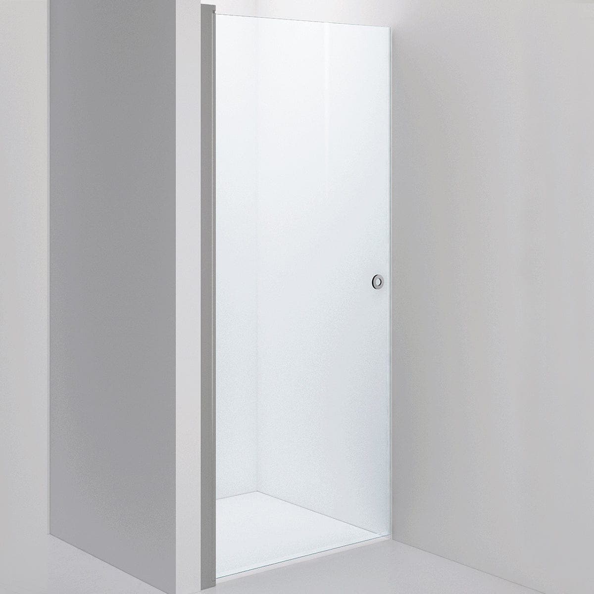 INR Dusjnisje LINC 2 Måltilpasset Matt aluminium / Måltilpasset / Klart glass INR Iconic Nordic Rooms Dusjnisje INR-50202900