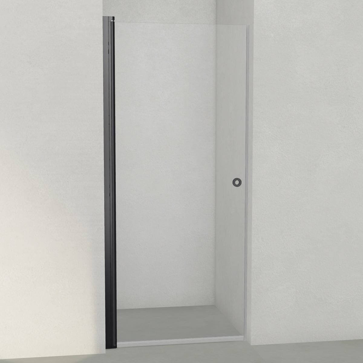 INR Dusjnisje LINC 2 Måltilpasset Svart matt / Måltilpasset / Grått glass INR Iconic Nordic Rooms Dusjnisje INR-50203100