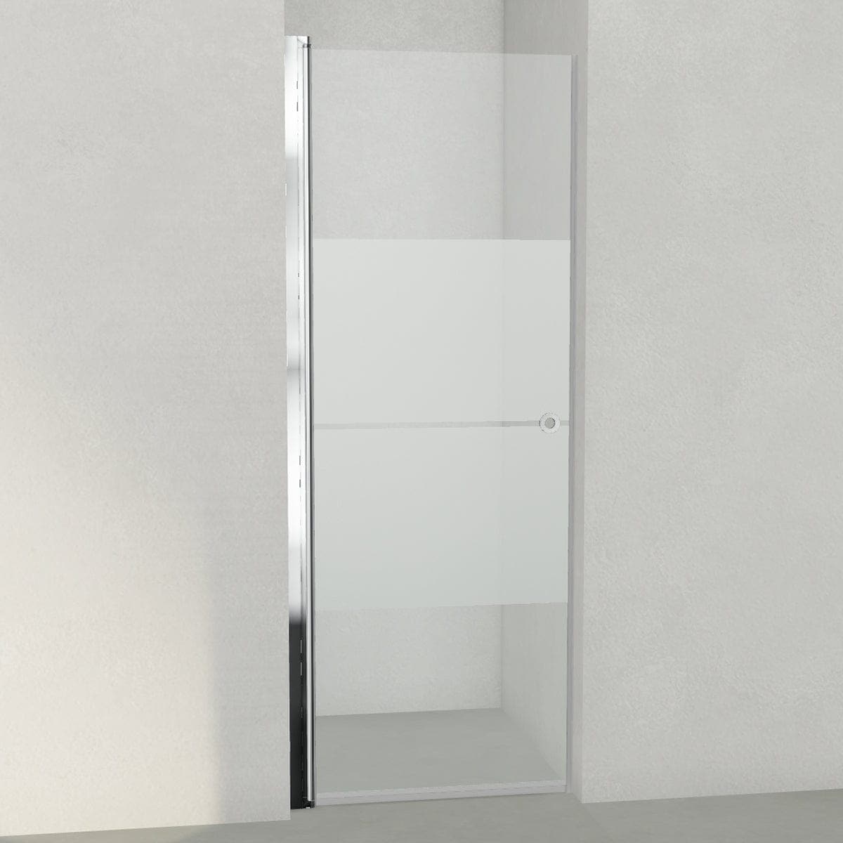 INR Dusjnisje LINC 2 Original Krom / 77,5cm / Stripe glass INR Iconic Nordic Rooms Dusjnisje INR-50230380