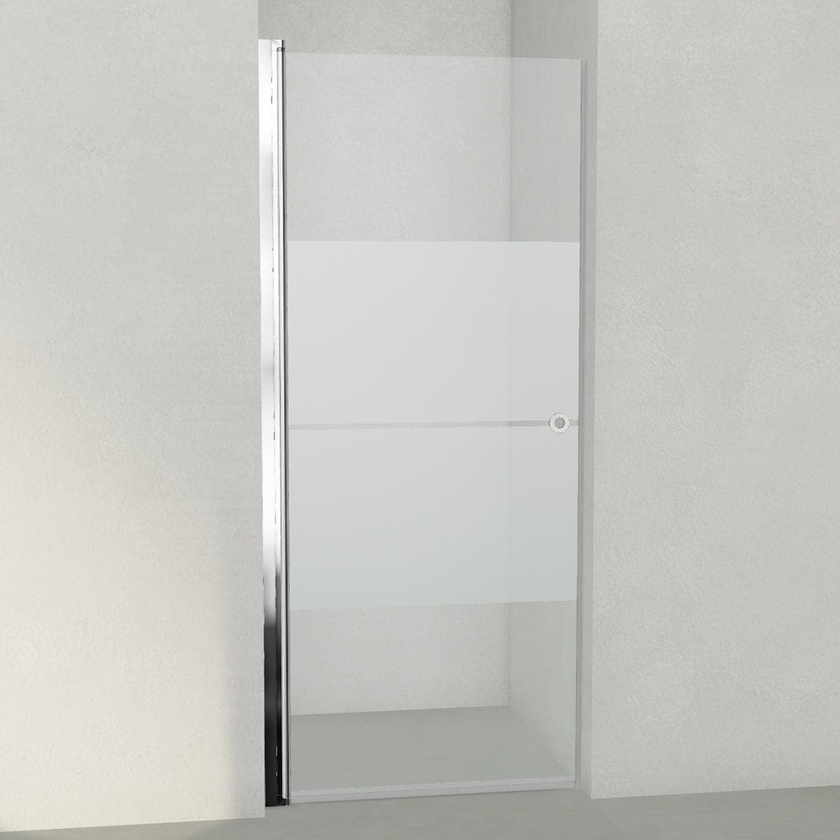 INR Dusjnisje LINC 2 Original Krom / 87,5cm / Stripe glass INR Iconic Nordic Rooms Dusjnisje INR-50230390