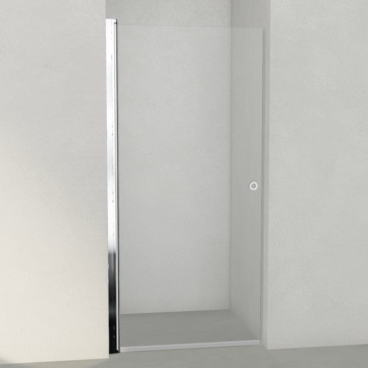 INR Dusjnisje LINC 2 Original Krom / 97,5cm / Grått glass INR Iconic Nordic Rooms Dusjnisje INR-50203310