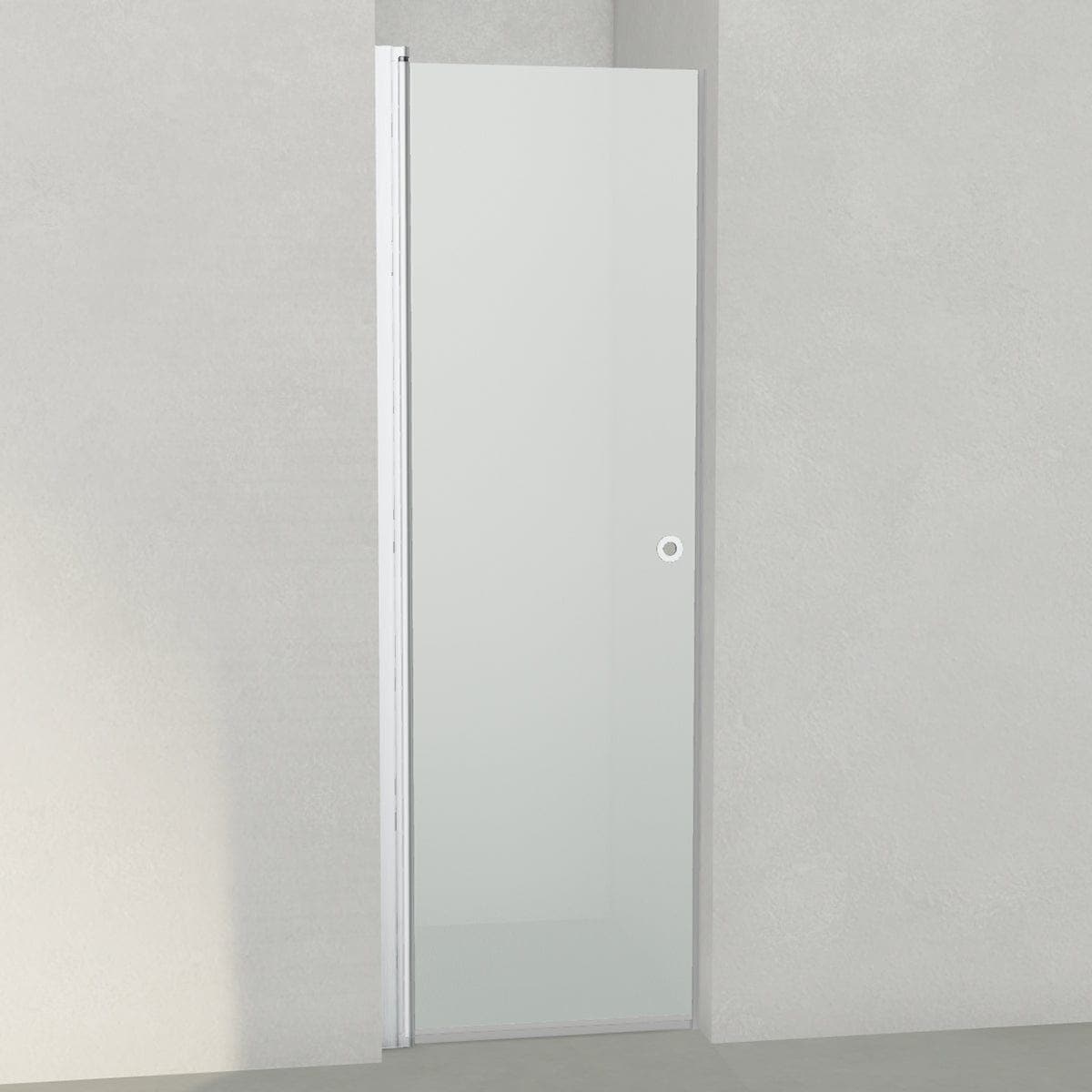 INR Dusjnisje LINC 2 Original Matt aluminium / 67,5cm / Frostet glass INR Iconic Nordic Rooms Dusjnisje INR-50210970