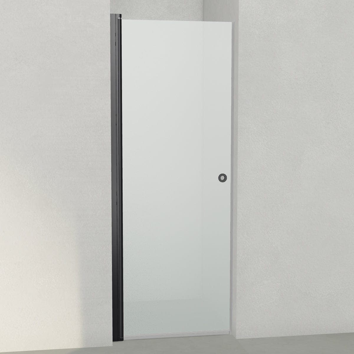 INR Dusjnisje LINC 2 Original Svart matt / 77,5cm / Frostet glass INR Iconic Nordic Rooms Dusjnisje INR-50210180