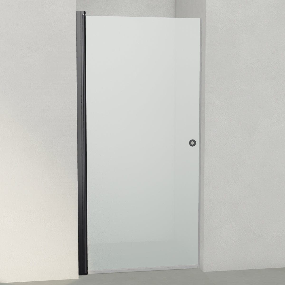 INR Dusjnisje LINC 2 Original Svart matt / 97,5cm / Frostet glass INR Iconic Nordic Rooms Dusjnisje INR-50210110