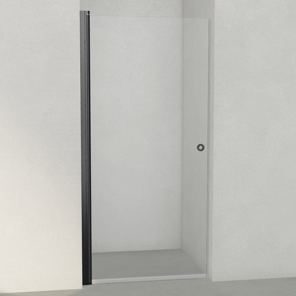 INR Dusjnisje LINC 2 Original Svart matt / 97,5cm / Grått glass INR Iconic Nordic Rooms Dusjnisje INR-50203110