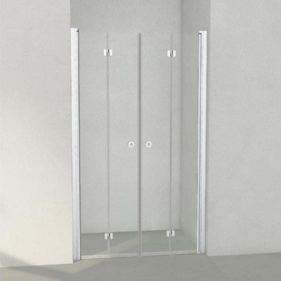 INR Dusjnisje LINC 3 Flex Måltilpasset Matt aluminium / Måltilpasset / Klart glass INR Iconic Nordic Rooms Dusjnisje INR-503102900